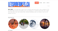 Desktop Screenshot of letsridebikes.ca